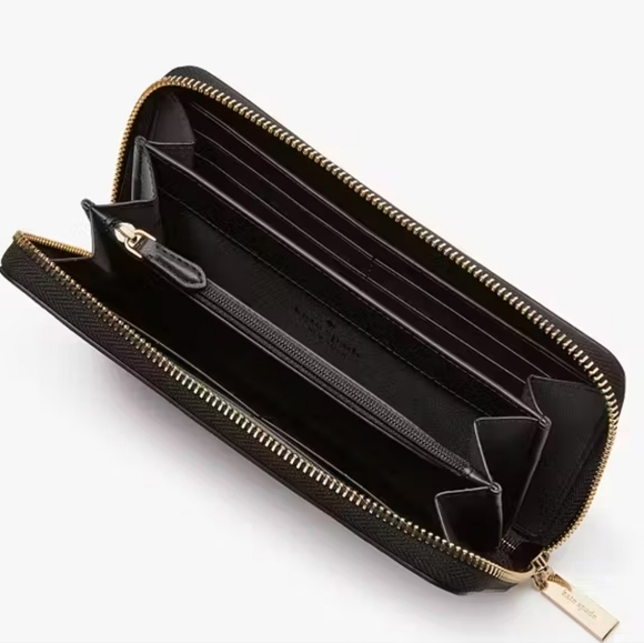 NEW!! KATE SPADE ♠️ New York Schuyler Large Continental Zip Walle - Picture 3 of 9